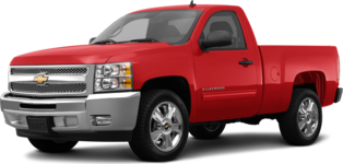 2013 Chevy Silverado 1500 Regular Cab LT Pickup 2D 8 ft